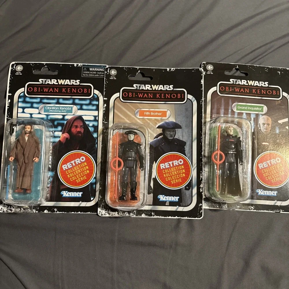 Star Wars The Vintage Collection Obi Wan Grand Inquisitor Fifth Brother Lot Of 3